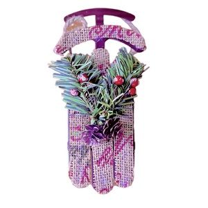 Christmas ornament sled